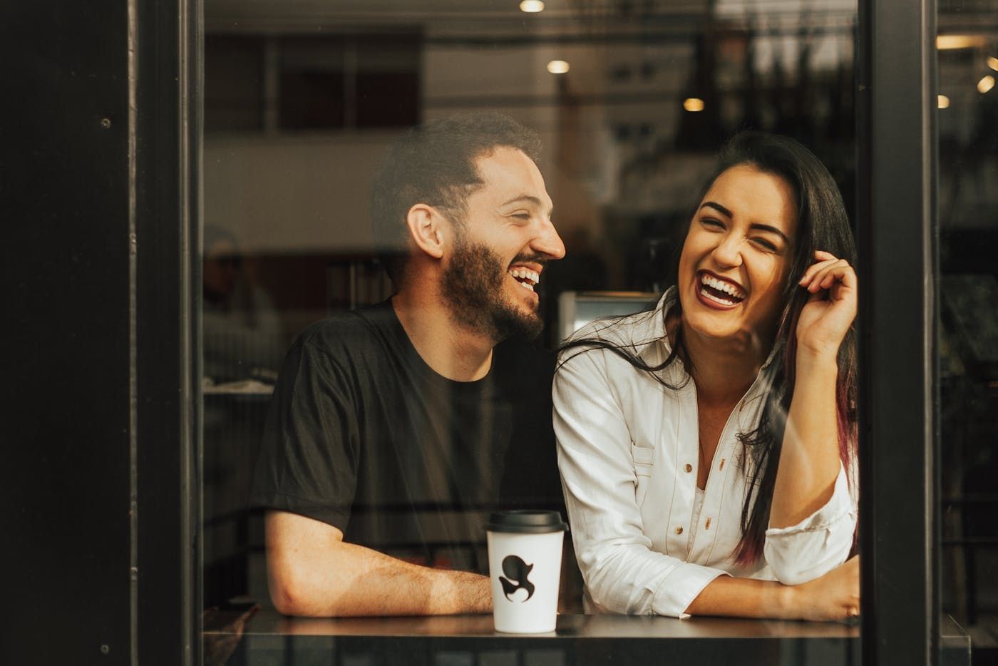 Esther Ling and Ryan Neale, the husband-and-wife team behind Coyotes Cafe, at their pop-up.